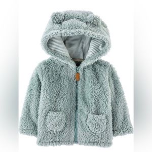 Baby Zip-Up Sherpa Cardigan